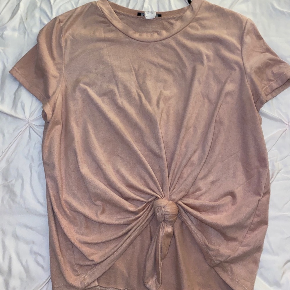 Pink Velvet Shirt